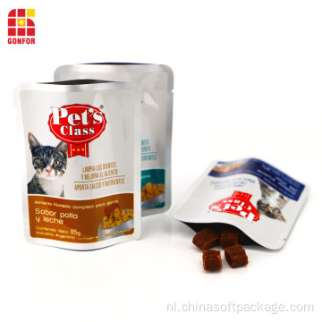 Cat Treat Food Packaging stazak aluminium zak